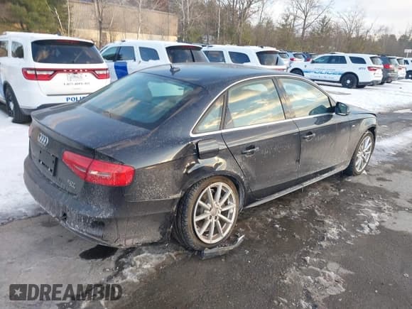 ✅ 2014 Audi A4 Premium Plus • VIN: WAUFFAFL2EA128108 • Lot: 41411890. Listed on IAAI with 22,710 mi. Free auction sales archive from the USA and detailed vehicle history report at DreamBid. Image 4.
