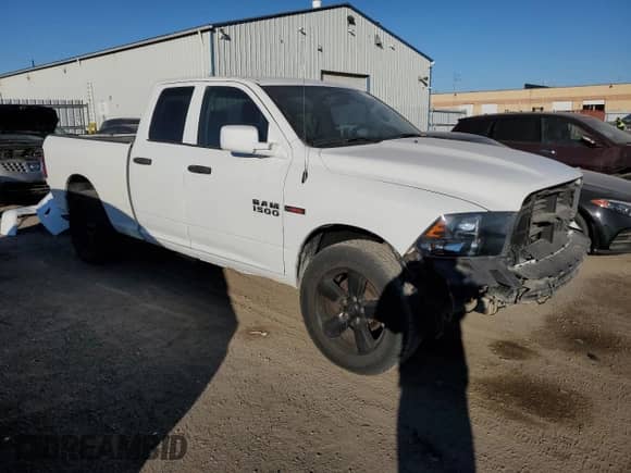 2018 Ram 1500 Tradesman z VIN 1C6RR7FG7JS278482, wystawiony jako Copart lot #85917265 z przebiegiem 195 532 mil mil oraz Szkoda całkowita • Salvage title. Historia ofert i sprzedaży dostępna na DreamBid. Obrazek 4.