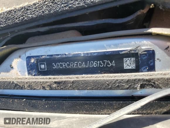 ✅ 2018 Chevrolet Silverado 1500 LT • VIN: 3GCPCREC4JG613734 • Лот: 66393614. Опубликован ранее на Copart с пробегом 43 761 миль. Бесплатный доступ к архиву аукционных продаж из США и подробный отчёт об истории автомобиля на DreamBid. Изображение 12.