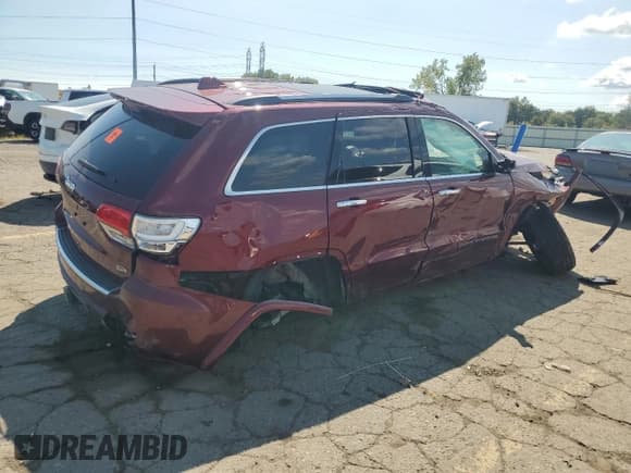 ✅ 2019 Jeep Grand Cherokee Overland • VIN: 1C4RJFCGXKC533121 • Lot: 71396005. Listed on Copart with 62,118 mi. Free auction sales archive from the USA and detailed vehicle history report at DreamBid. Image 3.