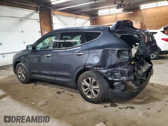 2016 Hyundai Santa Fe with VIN 5XYZUDLB7GG375971, listed as a Copart auction lot 86792085 with 99,975 mi miles and Salvage title. Bid and sale history available at DreamBid. Image 2.