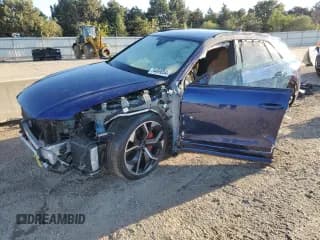 ✅ 2024 Audi RS Q8 • VIN: WU1ARBF19RD000304 • Lot: 74469054. Listed on Copart with 9,546 mi. Free auction sales archive from the USA and detailed vehicle history report at DreamBid. Image 1.