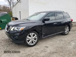 ✅ 2018 Nissan Pathfinder SL • VIN: 5N1DR2MM4JC655290 • Lot: 91432735. Listed on Copart with 85,690 mi. Free auction sales archive from the USA and detailed vehicle history report at DreamBid. Image 1.
