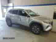 2023 Hyundai Tucson Blue z VIN KM8JBCA12PU091438, wystawiony jako Copart lot #57264655 z przebiegiem 72 768 mil mil oraz Szkoda całkowita • Salvage title. Historia ofert i sprzedaży dostępna na DreamBid. Obrazek 4.