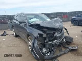 ✅ 2022 Jeep Grand Cherokee Limited • VIN: 1C4RJHBGXN8501208 • Lot: 42663514. Wystawiony na IAAI z przebiegiem 60 040 mil. Bezpłatny archiwum sprzedaży aukcyjnych z USA i szczegółowy raport historii pojazdu na DreamBid. Zdjęcie 1.