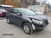 ✅ 2015 Honda CR-V EX • VIN: 2HKRM4H55FH677267 • Lot: 43724958. Wystawiony na IAAI z przebiegiem 102 259 mil. Bezpłatny archiwum sprzedaży aukcyjnych z USA i szczegółowy raport historii pojazdu na DreamBid. Zdjęcie 1.