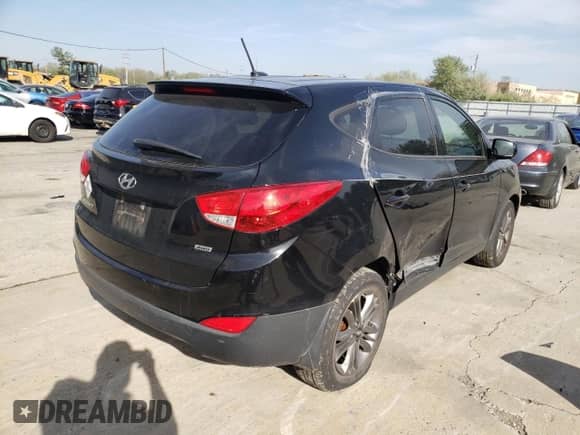 2015 Hyundai Tucson GLS z VIN KM8JTCAF0FU953160, wystawiony jako Copart lot #48812023 z przebiegiem 48 850 mil mil oraz . Historia ofert i sprzedaży dostępna na DreamBid. Obrazek 3.