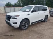 ✅ 2024 Nissan Armada SL • VIN: JN8AY2BA4R9415639 • Lot: 43104183. Wystawiony na IAAI z przebiegiem 36 480 mil. Bezpłatny archiwum sprzedaży aukcyjnych z USA i szczegółowy raport historii pojazdu na DreamBid. Zdjęcie 17.