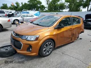 2018 Chevrolet Sonic LT with VIN 1G1JD6SH4J4118456, listed as a Copart auction lot 61079415 with 155,940 mi miles and Salvage title. Bid and sale history available at DreamBid. Image 1.