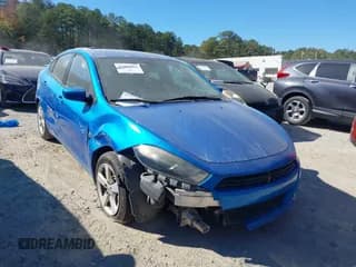 ✅ 2015 Dodge Dart SXT • VIN: 1C3CDFBB9FD404441 • Lot: 43462846. Listed on IAAI with 155,000 mi. Free auction sales archive from the USA and detailed vehicle history report at DreamBid. Image 1.