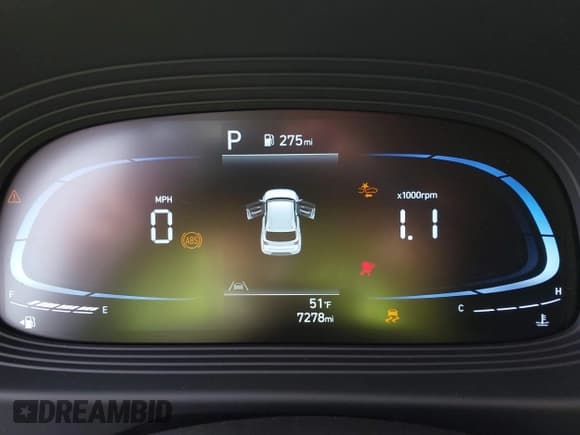 ✅ 2023 Hyundai Venue SEL • VIN: KMHRC8A34PU250846 • Lot: 41383644. Listed on IAAI with 7,278 mi. Free auction sales archive from the USA and detailed vehicle history report at DreamBid. Image 7.