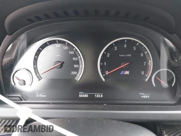 ✅ 2014 BMW M6 • VIN: WBS6C9C51ED467255 • Lot: 42473434. Listed on IAAI with 68,480 mi. Free auction sales archive from the USA and detailed vehicle history report at DreamBid. Image 7.