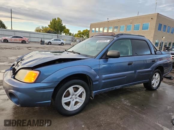 ✅ 2006 Subaru Baja Special Sports • VIN: 4S4BT62C766102696 • Lot: 86508975. Wystawiony na Copart z przebiegiem 260 018 mil. Bezpłatny archiwum sprzedaży aukcyjnych z USA i szczegółowy raport historii pojazdu na DreamBid. Zdjęcie 1.