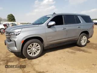 2023 Chevrolet Tahoe Premier с VIN 1GNSCSKDXPR120185, выставлен на аукционе Copart как лот 49421255 с пробегом 39 612 миль миль и Чистый • Clean title. История ставок и продаж доступна на DreamBid. Изображение 1.