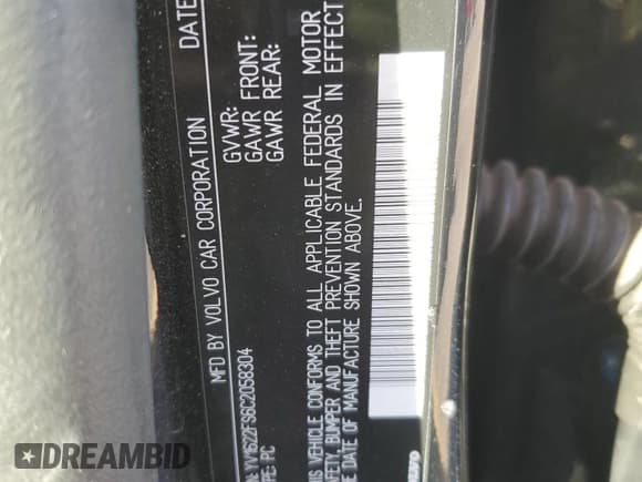 ✅ 2012 Volvo S60 T5 • VIN: YV1622FS6C2058304 • Lot: 87255935. Wystawiony na Copart z przebiegiem 120 301 mil. Bezpłatny archiwum sprzedaży aukcyjnych z USA i szczegółowy raport historii pojazdu na DreamBid. Zdjęcie 12.