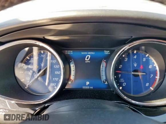 ✅ 2017 Maserati Quattroporte S Q4 GranSport • VIN: ZAM56RRSXH1235522 • Лот: 90993935. Опубликован ранее на Copart с пробегом 53 355 миль. Бесплатный доступ к архиву аукционных продаж из США и подробный отчёт об истории автомобиля на DreamBid. Изображение 9.