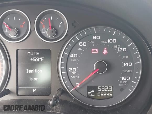 ✅ 2012 Audi A3 Premium • VIN: WAUBFAFM3CA009505 • Lot: 43745496. Listed on IAAI with 106,246 mi. Free auction sales archive from the USA and detailed vehicle history report at DreamBid. Image 16.