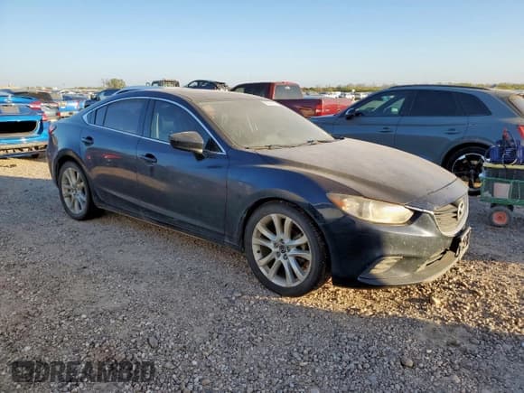 ✅ 2016 Mazda 6 i Touring • VIN: JM1GJ1V59G1432709 • Lot: 93004915. Listed on Copart with 205,085 mi. Free auction sales archive from the USA and detailed vehicle history report at DreamBid. Image 4.