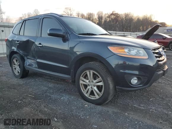 ✅ 2010 Hyundai Santa Fe Limited • VIN: 5NMSKDAG1AH383695 • Lot: 81109014. Listed on Copart with 153,208 mi. Free auction sales archive from the USA and detailed vehicle history report at DreamBid. Image 4.