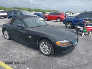 ✅ 2004 BMW Z4 2.5i • VIN: 4USBT33534LS51652 • Lot: 41986589. Listed on IAAI with 69,576 mi. Free auction sales archive from the USA and detailed vehicle history report at DreamBid. Image 1.