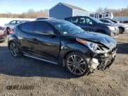 ✅ 2017 Hyundai Veloster Turbo • VIN: KMHTC6AE4HU308449 • Lot: 85667574. Wystawiony na Copart z przebiegiem 111 789 mil. Bezpłatny archiwum sprzedaży aukcyjnych z USA i szczegółowy raport historii pojazdu na DreamBid. Zdjęcie 4.