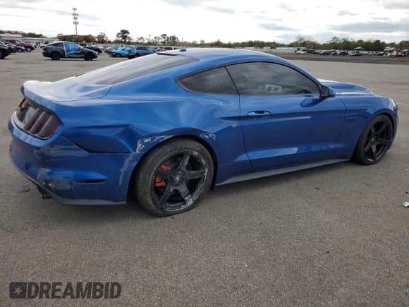 ✅ 2017 Ford Mustang GT Premium • VIN: 1FA6P8CF6H5248617 • Lot: 87419845. Listed on Copart with 64,155 mi. Free auction sales archive from the USA and detailed vehicle history report at DreamBid. Image 3.