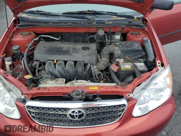 ✅ 2005 Toyota Corolla CE • VIN: 2T1BR32EX5C435131 • Lot: 57215335. Listed on Copart with 219,863 mi. Free auction sales archive from the USA and detailed vehicle history report at DreamBid. Image 11.