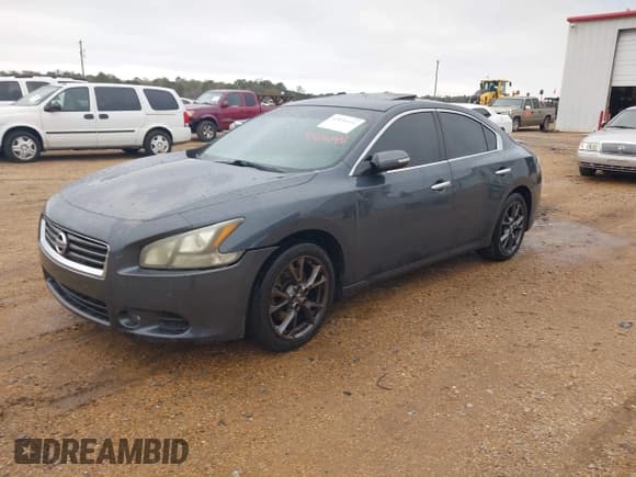 ✅ 2012 Nissan Maxima SV • VIN: 1N4AA5APXCC803529 • Lot: 43836491. Listed on IAAI with Not provided. Free auction sales archive from the USA and detailed vehicle history report at DreamBid. Image 2.