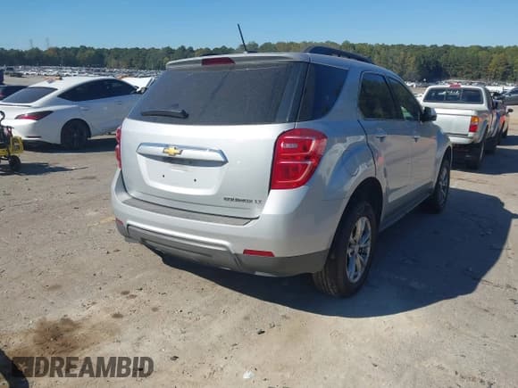 ✅ 2016 Chevrolet Equinox LT • VIN: 2GNALCEK7G6347017 • Lot: 43464329. Listed on IAAI with 264,520 mi. Free auction sales archive from the USA and detailed vehicle history report at DreamBid. Image 4.