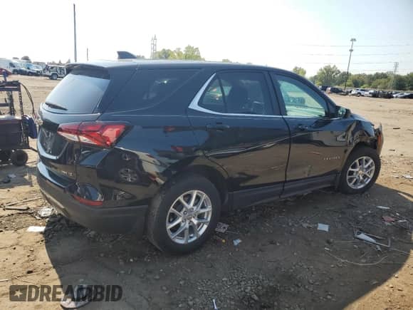 2024 Chevrolet Equinox LT with VIN 3GNAXUEG5RL316790, listed as a Copart auction lot 71908735 with 6,662 mi miles and Clean title. Bid and sale history available at DreamBid. Image 3.