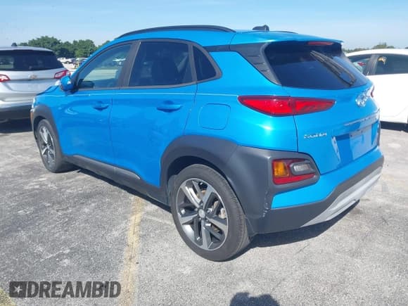 ✅ 2018 Hyundai Kona Limited • VIN: KM8K3CA56JU101934 • Lot: 43678311. Wystawiony na IAAI z przebiegiem 63 142 mil. Bezpłatny archiwum sprzedaży aukcyjnych z USA i szczegółowy raport historii pojazdu na DreamBid. Zdjęcie 3.