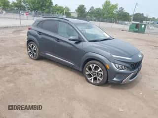 2022 Hyundai Kona Limited with VIN KM8K5CA33NU926120, listed as a IAAI auction lot 42424720 with 12,899 mi miles and . Bid and sale history available at DreamBid. Image 1.