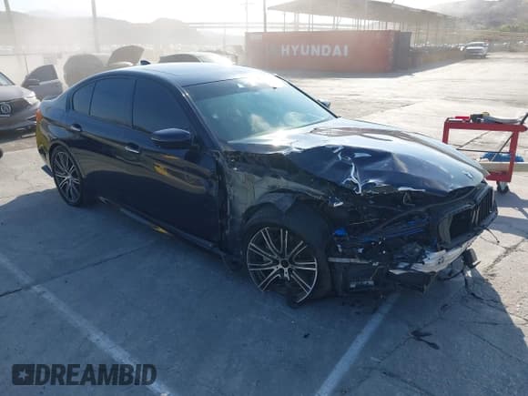 ✅ 2018 BMW 5 Series 540i • VIN: WBAJE5C58JWA93097 • Lot: 43209997. Listed on IAAI with 96,007 mi. Free auction sales archive from the USA and detailed vehicle history report at DreamBid. Image 1.