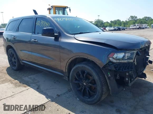 2020 Dodge Durango SXT Plus with VIN 1C4RDJAGXLC230290, listed as a IAAI auction lot 42798098 with 77,694 mi miles and . Bid and sale history available at DreamBid. Image 1.