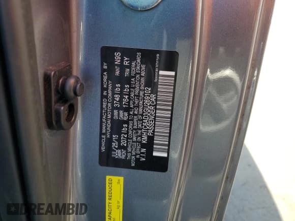 ✅ 2016 Hyundai Veloster • VIN: KMHTC6AD3GU269102 • Lot: 49149075. Wystawiony na Copart z przebiegiem 103 257 mil. Bezpłatny archiwum sprzedaży aukcyjnych z USA i szczegółowy raport historii pojazdu na DreamBid. Zdjęcie 13.