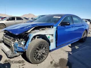 ✅ 2020 Genesis G80 Sport • VIN: KMTFN4JB0LU329802 • Lot: 87034094. Listed on Copart with 35,562 mi. Free auction sales archive from the USA and detailed vehicle history report at DreamBid. Image 1.