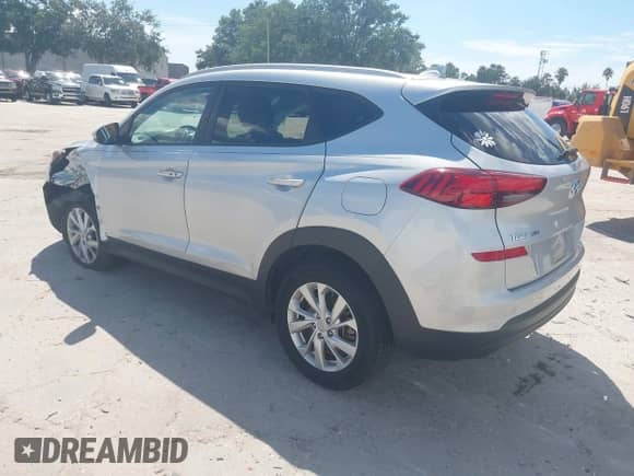 2019 Hyundai Tucson Value with VIN KM8J33A41KU024409, listed as a IAAI auction lot 42601659 with 40,747 mi miles and . Bid and sale history available at DreamBid. Image 3.