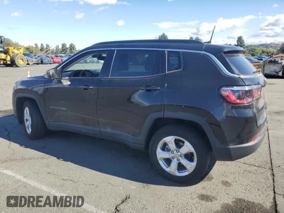 ✅ 2021 Jeep Compass Altitude • VIN: 3C4NJCBB2MT572232 • Lot: 84659435. Listed on Copart with 37,758 mi. Free auction sales archive from the USA and detailed vehicle history report at DreamBid. Image 2.