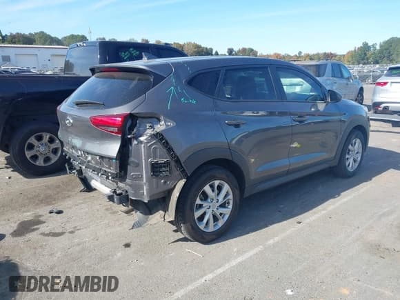 ✅ 2020 Hyundai Tucson SE • VIN: KM8J23A44LU084446 • Лот: 43525126. Опубликован ранее на IAAI с пробегом 65 053 миль. Бесплатный доступ к архиву аукционных продаж из США и подробный отчёт об истории автомобиля на DreamBid. Изображение 4.