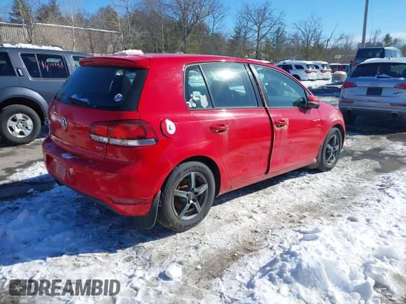✅ 2013 Volkswagen Golf TDI • VIN: WVWDM7AJ3DW135479 • Lot: 41595762. Listed on IAAI with 153,457 mi. Free auction sales archive from the USA and detailed vehicle history report at DreamBid. Image 4.