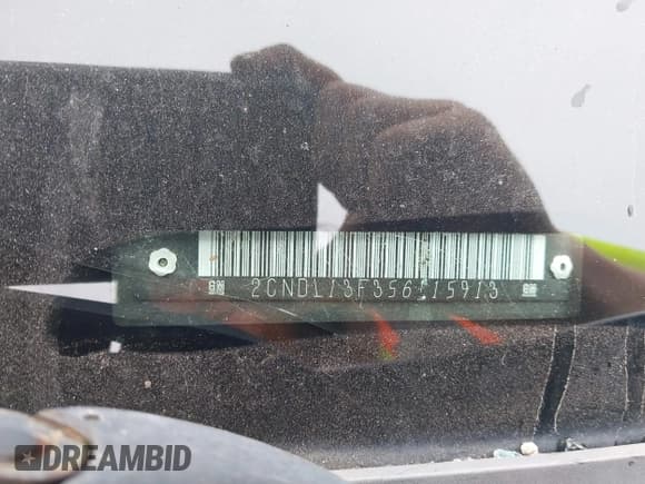 ✅ 2005 Chevrolet Equinox LS • VIN: 2CNDL13F356115913 • Лот: 42473063. Опубликован ранее на IAAI с пробегом 250 285 миль. Бесплатный доступ к архиву аукционных продаж из США и подробный отчёт об истории автомобиля на DreamBid. Изображение 9.