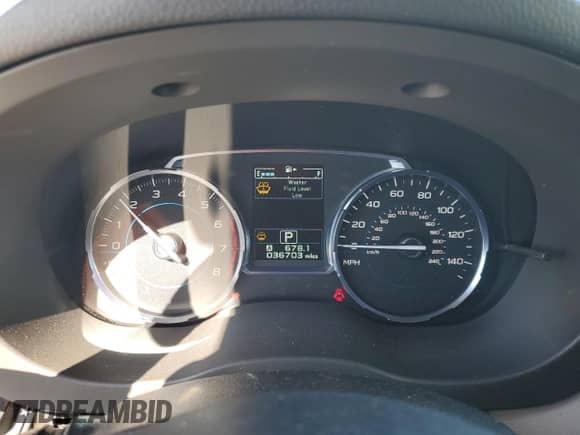 2017 Subaru Forester Limited with VIN JF2SJALC2HH407768, listed as a Copart auction lot 87364875 with 36,703 mi miles and Salvage title. Bid and sale history available at DreamBid. Image 9.