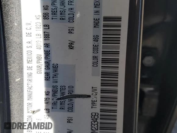 ✅ 2018 Mazda 3 GS • VIN: 3MZBN1V77JM233469 • Lot: 58658665. Wystawiony na Copart z przebiegiem 162 332 mil. Bezpłatny archiwum sprzedaży aukcyjnych z USA i szczegółowy raport historii pojazdu na DreamBid. Zdjęcie 12.