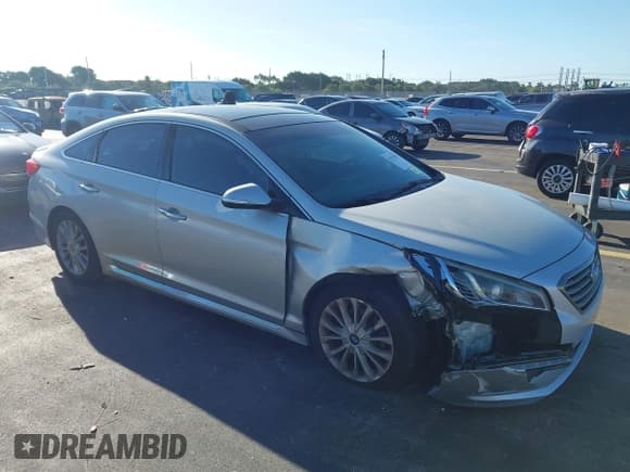 ✅ 2015 Hyundai Sonata Limited • VIN: 5NPE34AF3FH072734 • Лот: 43337585. Опубликован ранее на IAAI с пробегом 50 085 миль. Бесплатный доступ к архиву аукционных продаж из США и подробный отчёт об истории автомобиля на DreamBid. Изображение 1.
