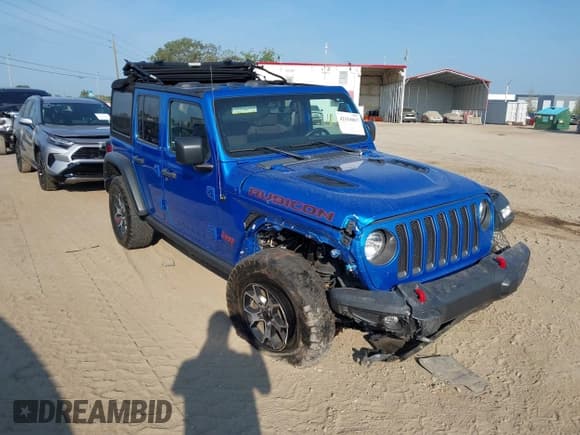 ✅ 2022 Jeep Wrangler Unlimited Rubicon • VIN: 1C4HJXFNXNW270269 • Lot: 42154867. Wystawiony na IAAI z przebiegiem 40 045 mil. Bezpłatny archiwum sprzedaży aukcyjnych z USA i szczegółowy raport historii pojazdu na DreamBid. Zdjęcie 1.