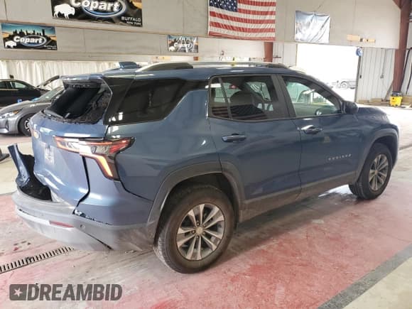 ✅ 2025 Chevrolet Equinox AWD LT • VIN: 3GNAXPEG9SL330585 • Lot: 64177775. Wystawiony na Copart z przebiegiem 2 466 mil. Bezpłatny archiwum sprzedaży aukcyjnych z USA i szczegółowy raport historii pojazdu na DreamBid. Zdjęcie 3.