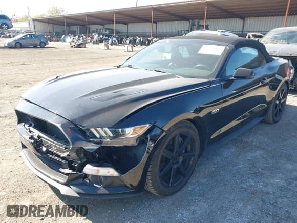 2015 Ford Mustang GT Premium with VIN 1FATP8FF1F5391017, listed as a IAAI auction lot 43528484 with 83,502 mi miles and . Bid and sale history available at DreamBid. Image 2.