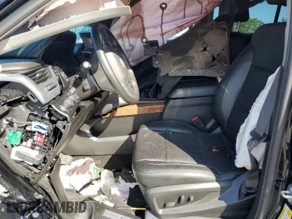 2018 Chevrolet Tahoe Premier with VIN 1GNSKCKJ5JR347709, listed as a Copart auction lot 66494385 with 32,619 mi miles and Salvage title. Bid and sale history available at DreamBid. Image 7.