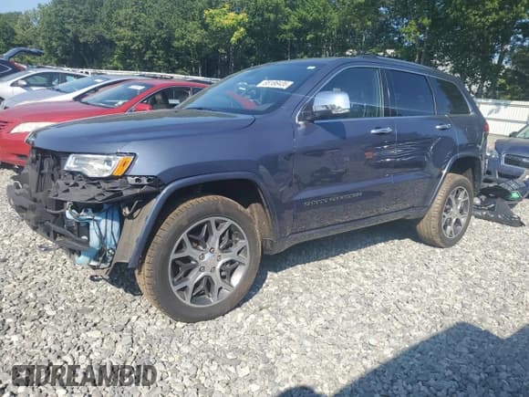 ✅ 2019 Jeep Grand Cherokee Overland • VIN: 1C4RJFCG7KC739724 • Lot: 66186435. Listed on Copart with 61,536 mi. Free auction sales archive from the USA and detailed vehicle history report at DreamBid. Image 1.