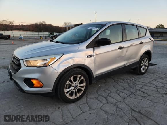 ✅ 2017 Ford Escape S • VIN: 1FMCU0F75HUE01419 • Lot: 93020085. Listed on Copart with 96,535 mi. Free auction sales archive from the USA and detailed vehicle history report at DreamBid. Image 1.